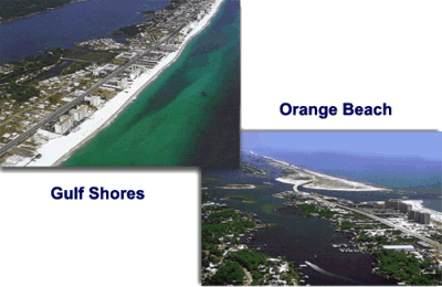 A complete guide to  Bon Secour Alabama, Gulf Shores Alabama, Orange Beach Alabama, Panama City ,